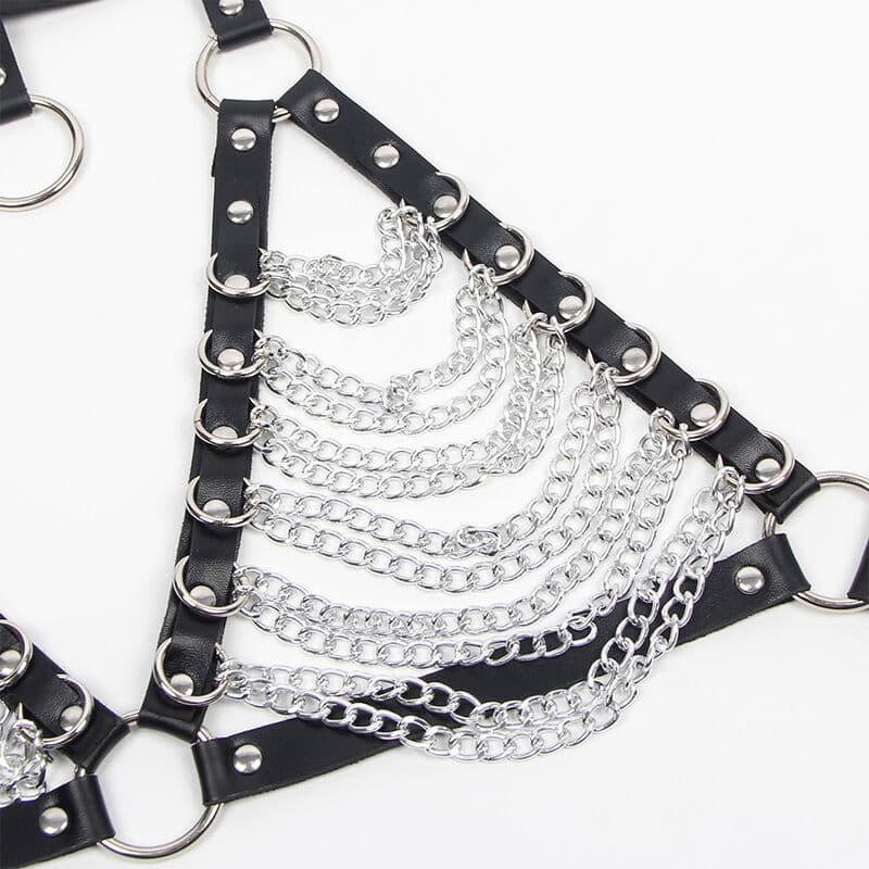SUBBLIME - SOUTIEN-GORGE HARNAIS ET COLLIER AVEC CHAÎNE S TAILLE UNIQUE, photo 6