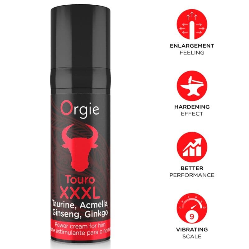 Orgie Touro XXXL Power Cream - 15 ml