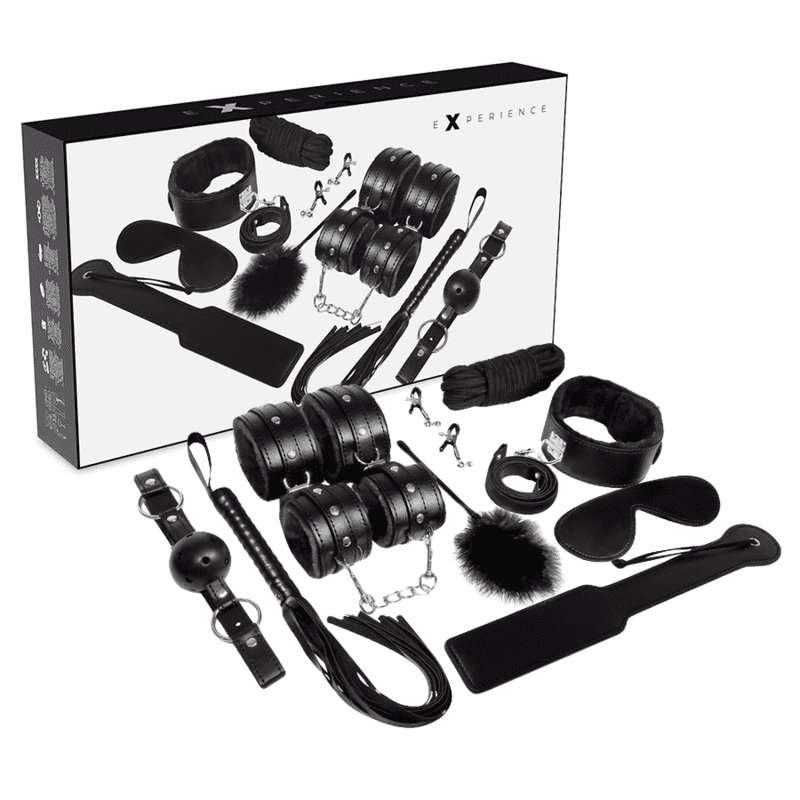Experience Kit fétiche BDSM Série Noire