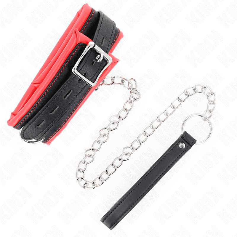 Kink Collier lourd avec laisse Modèle 3 réglable 36,5-50 cm Noir, photo 2