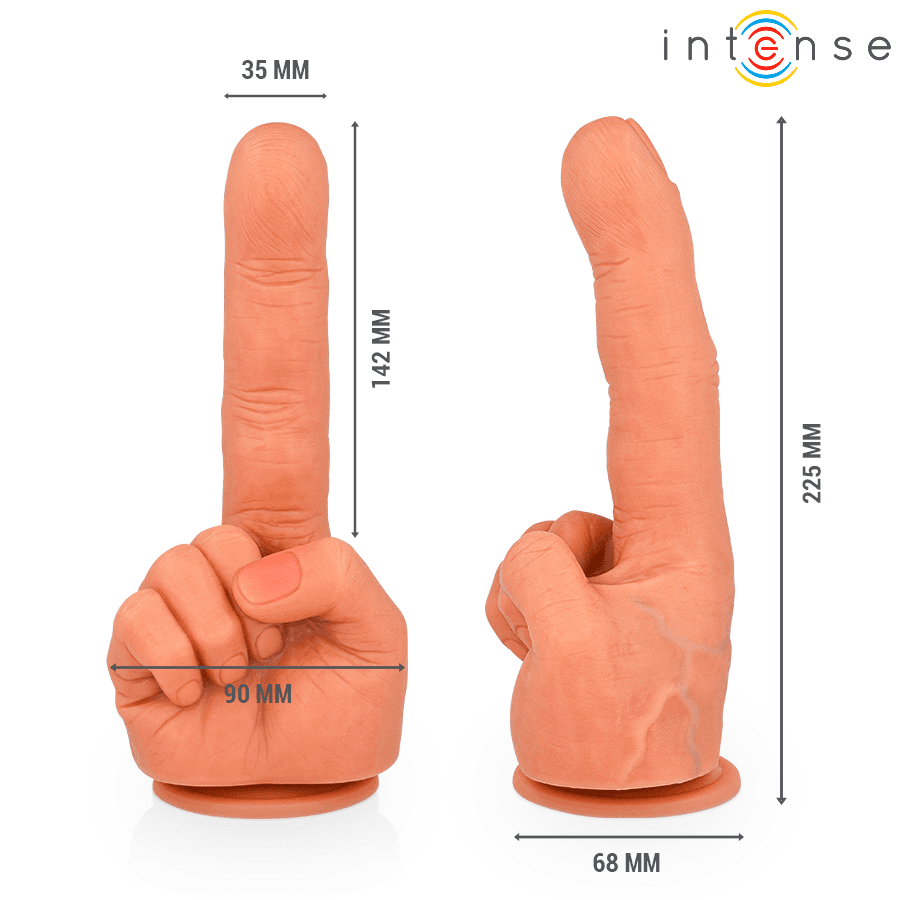 Intense Hubert Stimulateur Point G Main Flexible 14,2 cm Chair, photo 2