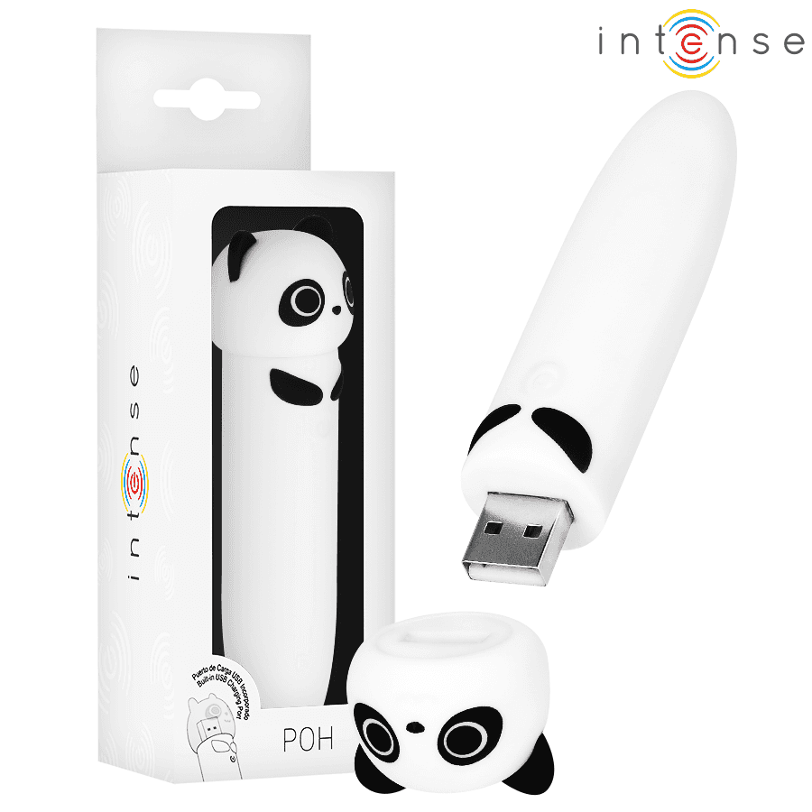 Intense Poh Panda bullet vibrant rechargeable USB