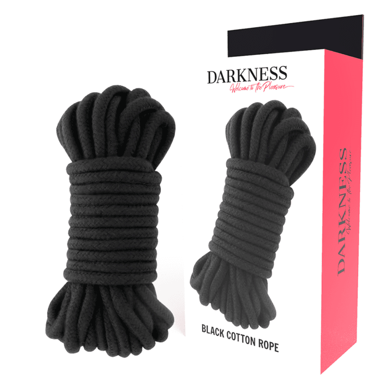 Darkness Corde Japonaise Kinbaku 5 m - Noir