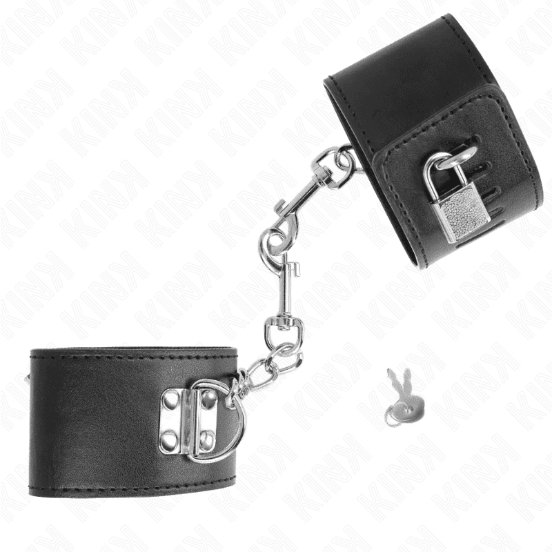 Kink Entraves de poignets avec cadenas Noir 16-23 cm, photo 3