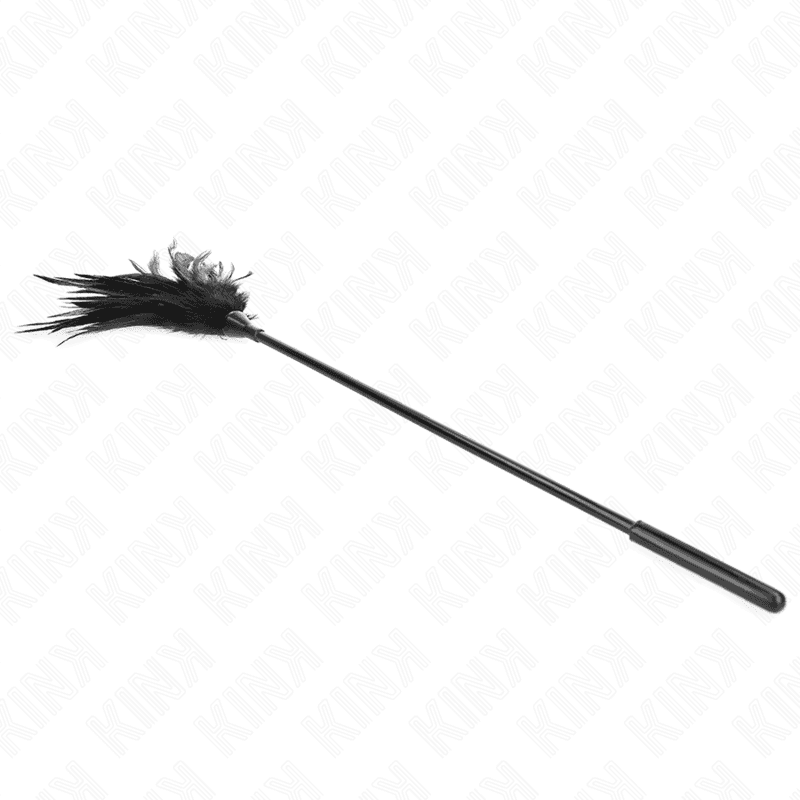 Kink Plumeau de chatouilles à plusieurs plumes 45 cm - Noir, photo 3