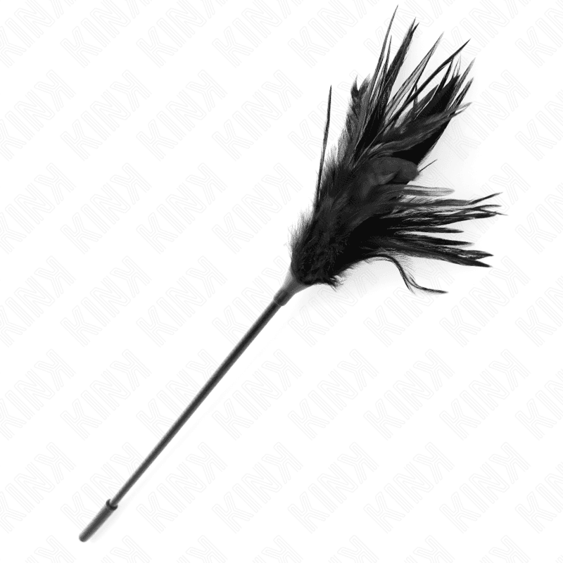 Kink Plumeau de chatouilles à plusieurs plumes 45 cm - Noir, photo 4