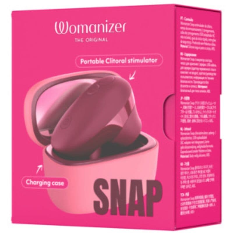 WOMANIZER - STIMULATEUR CLITORIAL À SUCCION PAR PRESSION 6 NIVEAUX D'INTENSITÉ BAIE ÉCRASÉE, photo 14