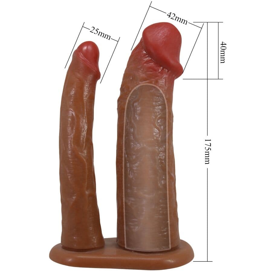 Pretty Love Keaven Harnais double gode marron, photo 6