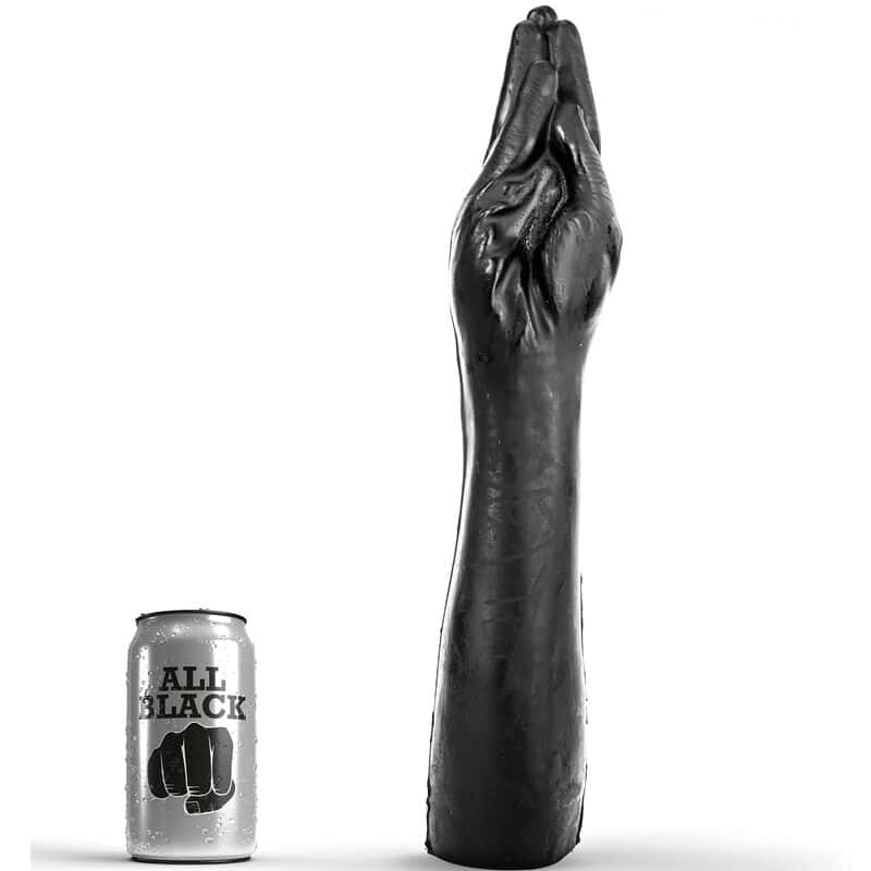 All Black Fist Géant Fisting 40 cm - Noir