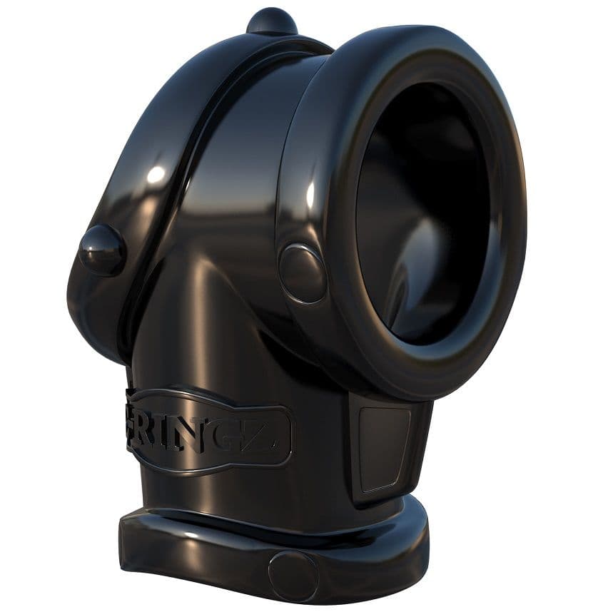 Fantasy C-Ringz Anneau Pénien et Étireur de Bourses Cock Pipe - Noir, photo 2