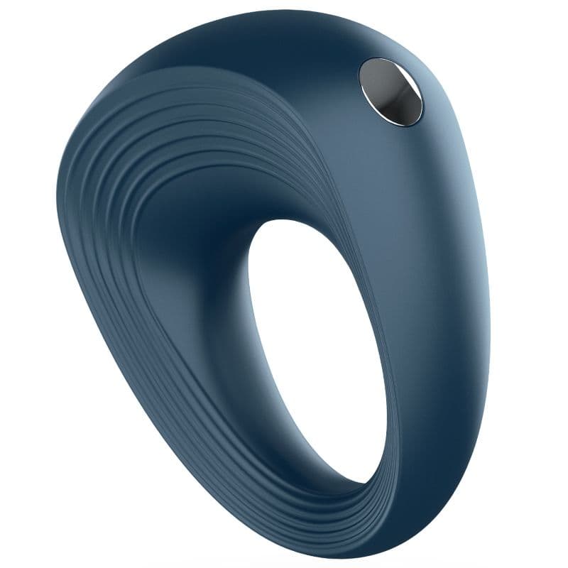 Satisfyer Rings 2 - Anneau pénien vibrant bleu, photo 4