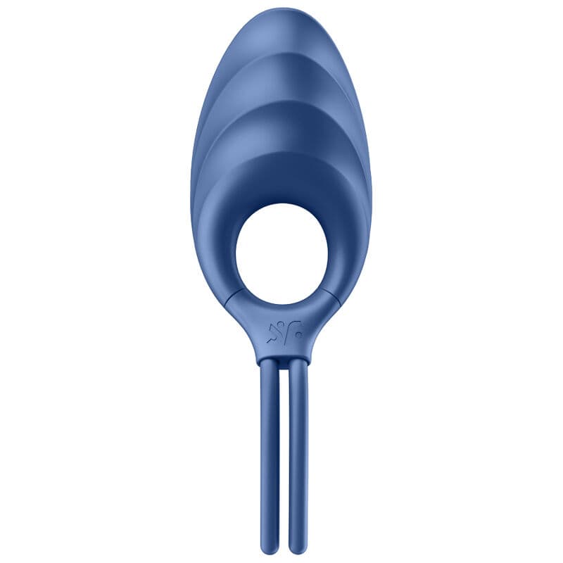 Satisfyer Anneau pénien vibrant Swordsman - Bleu, photo 2