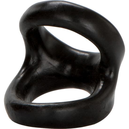 CalExotics COLT Snug Tugger - Anneau double pénis et testicules Noir