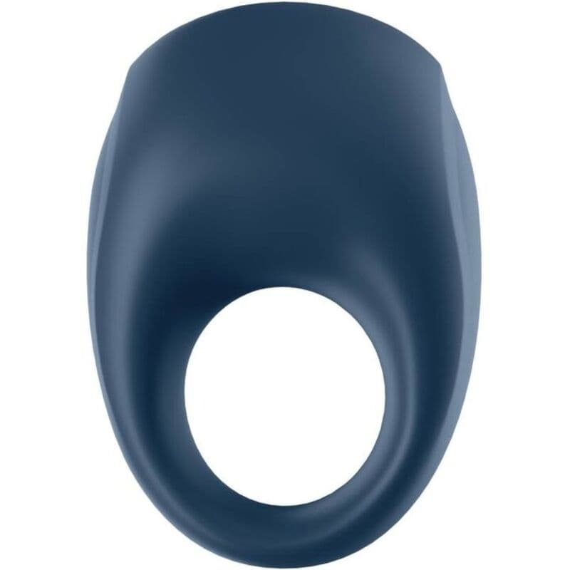 Satisfyer Strong One Connect - Anneau vibrant connecté bleu foncé