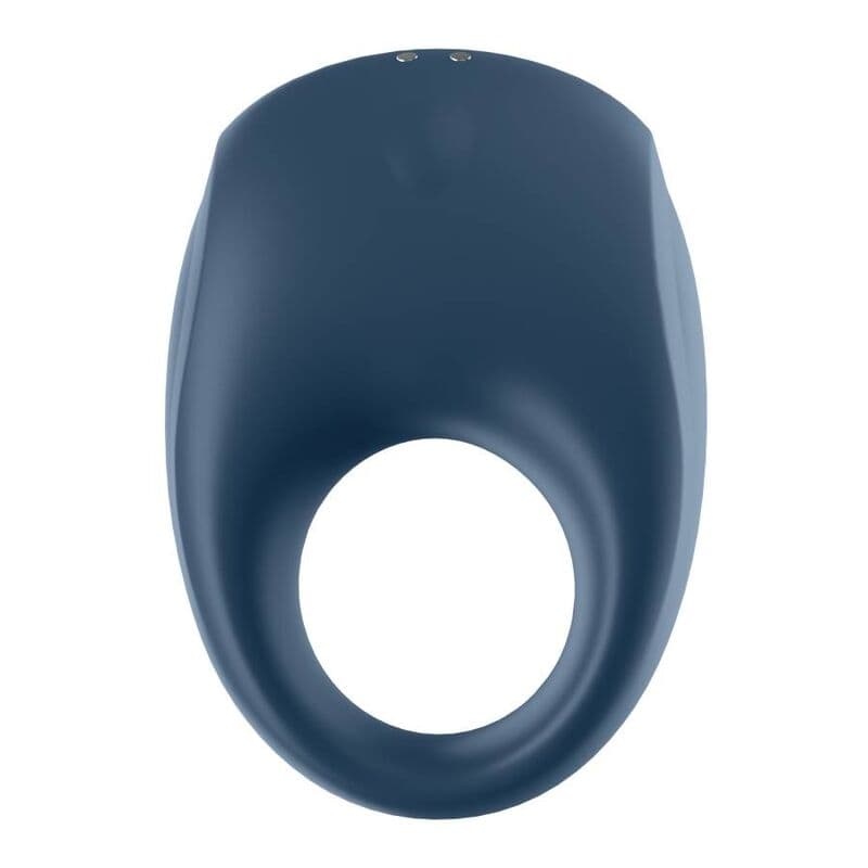 Satisfyer Strong One Connect - Anneau vibrant connecté bleu foncé, photo 3