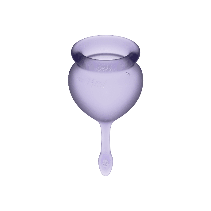 Satisfyer Coupes Menstruelles Feel Good Violet (15 ml et 20 ml), photo 2