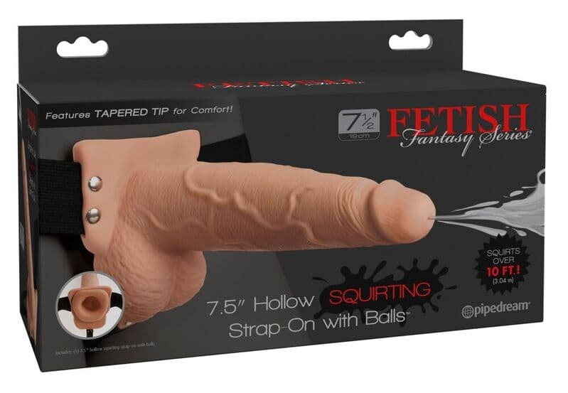 Pipedream Fetish Fantasy Series Harnais réglable avec fourreau éjaculant 19 cm