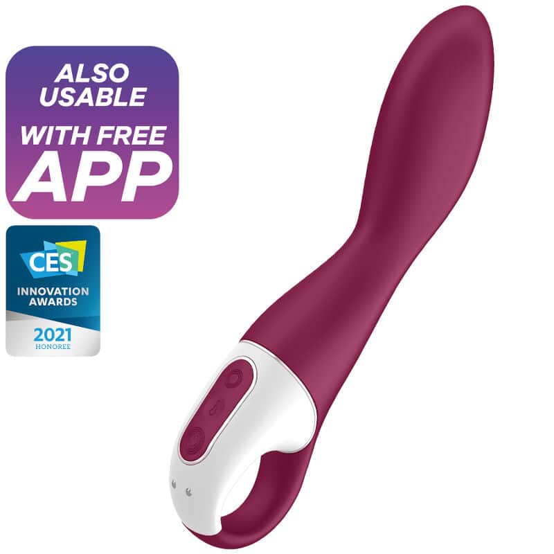 Satisfyer Vrombrisseur pour point G chauffant Heated Thrill