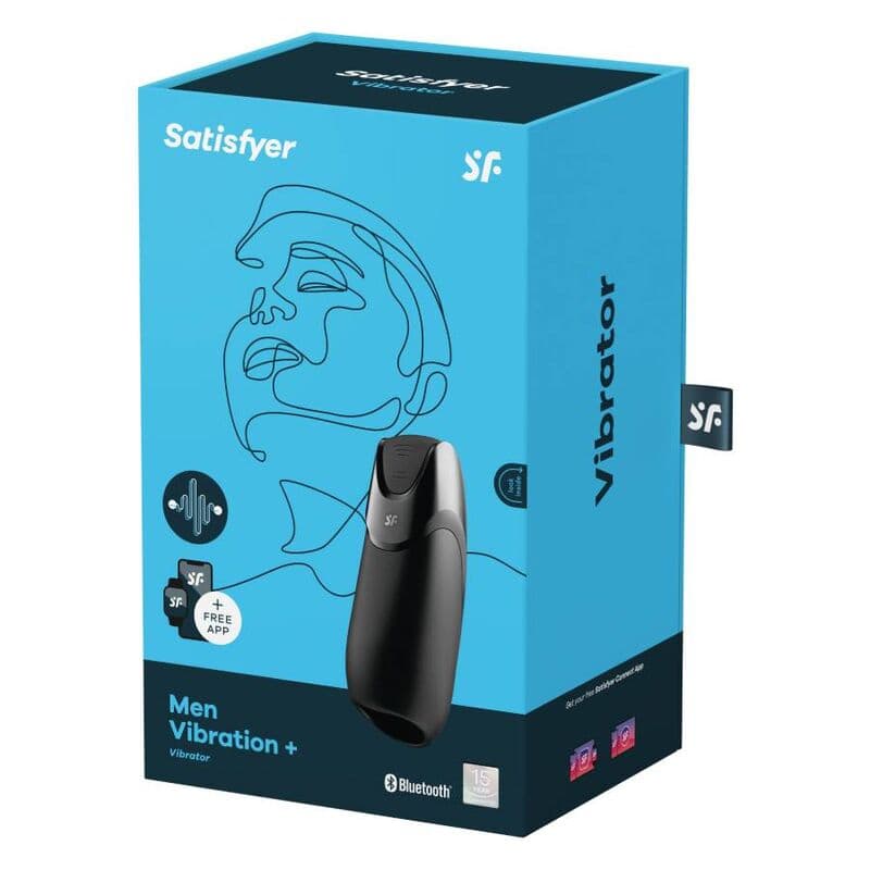 Satisfyer Men Vibration+ Connect App Noir, photo 5