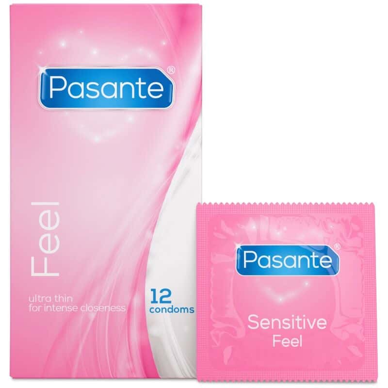 Pasante Préservatifs Sensibles Ultra Fins Sensitive Feel - Boîte de 12