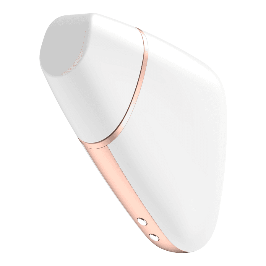 SATISFYER - STIMULATEUR ET VIBRATEUR AIR LOVE TRIANGLE BLANC, photo 4