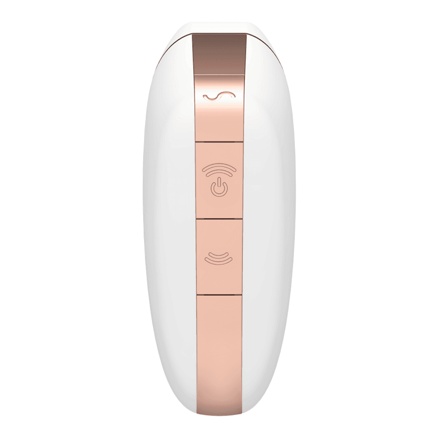 SATISFYER - STIMULATEUR ET VIBRATEUR AIR LOVE TRIANGLE BLANC, photo 5