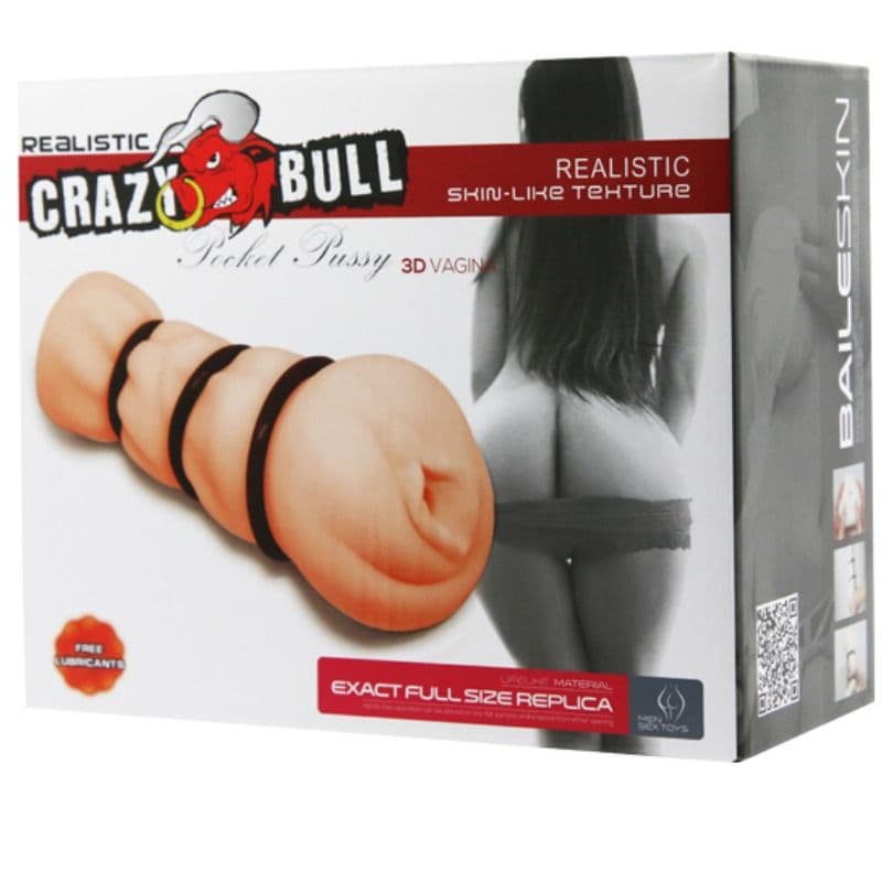 Crazy Bull Masturbateur Vagin avec Anneaux Chair, photo 7