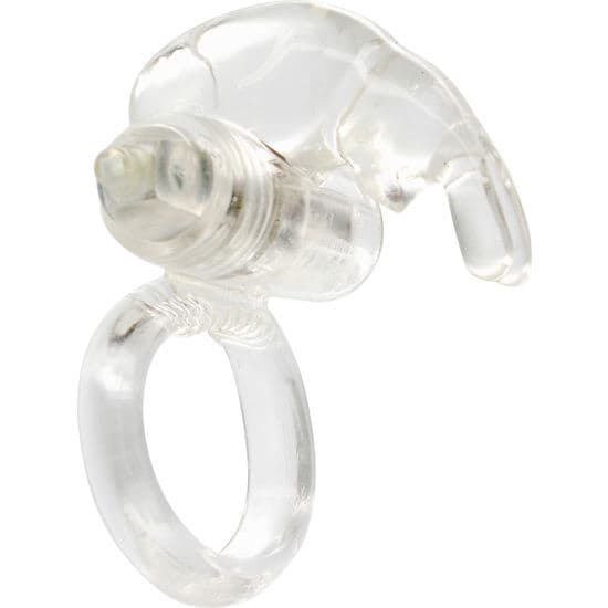 Seven Creations Anneau vibrant en silicone transparent