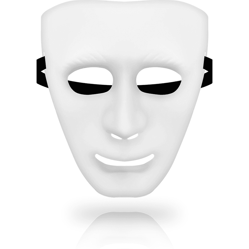 Ohmama Masque Blanc Taille Unique, photo 2