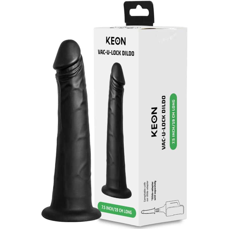 Kiiroo Keon Vacuum-Lock Dildo Noir