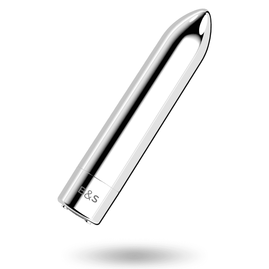 Black&Silver Balle Vibrante Magnétique Kailan 2 Argent