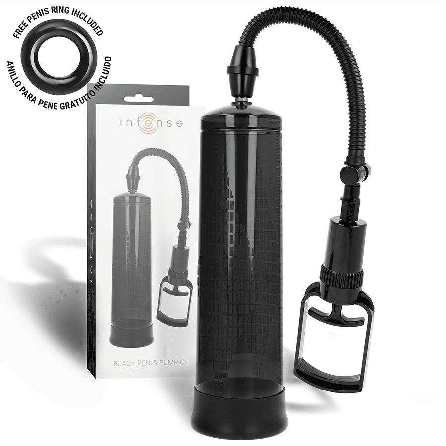 Intense Pump Pompe manuelle avec manomètre Black 01
