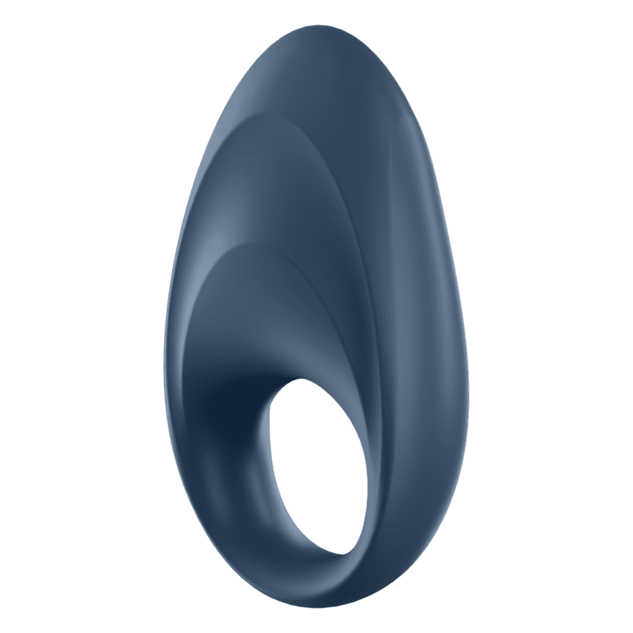 Satisfyer Mighty One - Anneau vibrant connecté bleu pétrole, photo 5