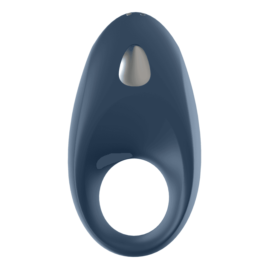 Satisfyer Mighty One - Anneau vibrant connecté bleu pétrole, photo 6