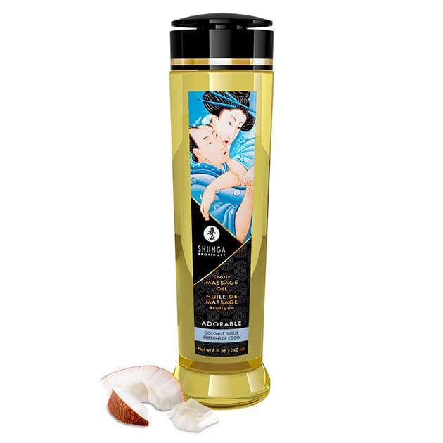 Shunga Huile de massage érotique Adorable 240 ml