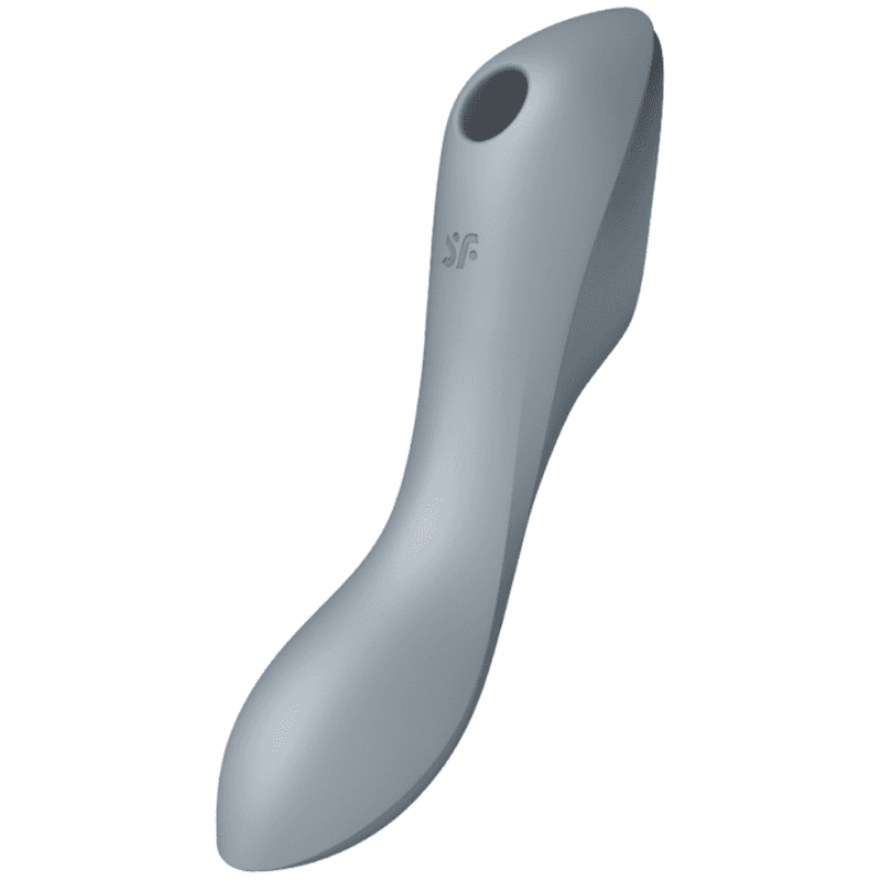 Stimulateur et vibromasseur Satisfyer Curvy Trinity 3 Gris