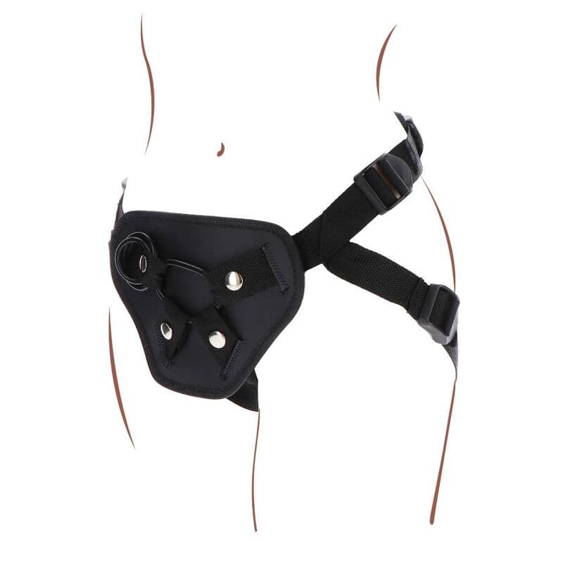 Get Real Harnais Strap-On Deluxe Noir, photo 5