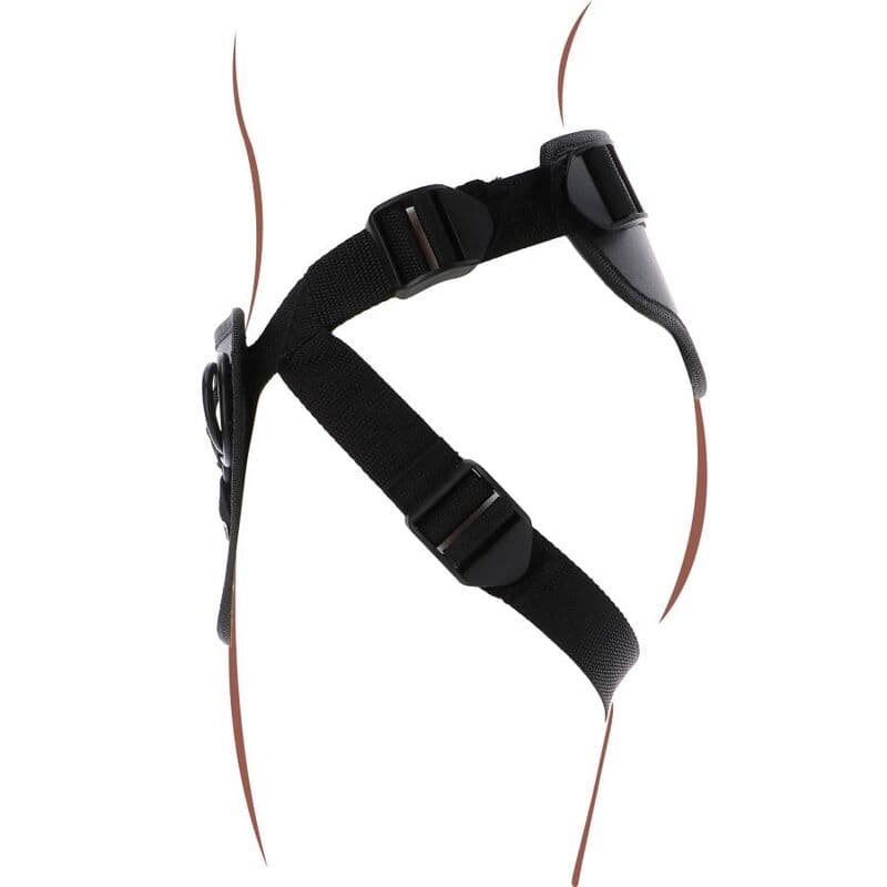 Get Real Harnais Strap-On Deluxe Noir, photo 7