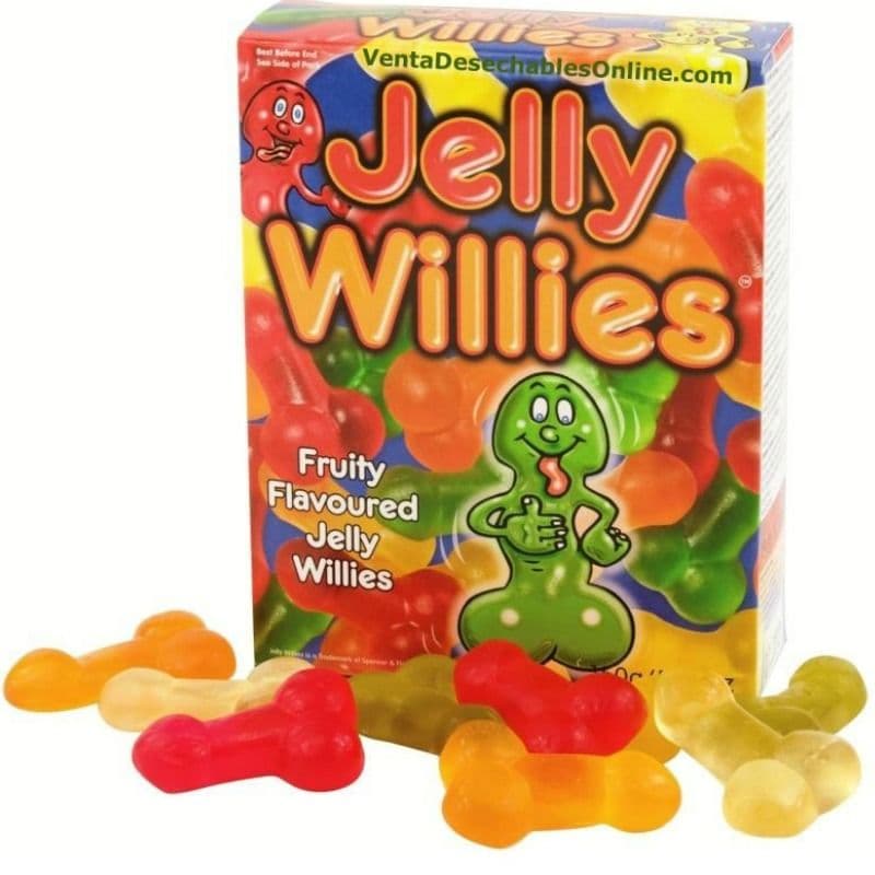 Spencer & Fleetwood Jelly Willies - Bonbons gélifiés aux fruits (120 g)