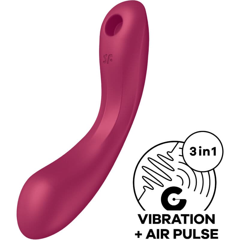 Satisfyer Curvy Trinity 1 Rouge