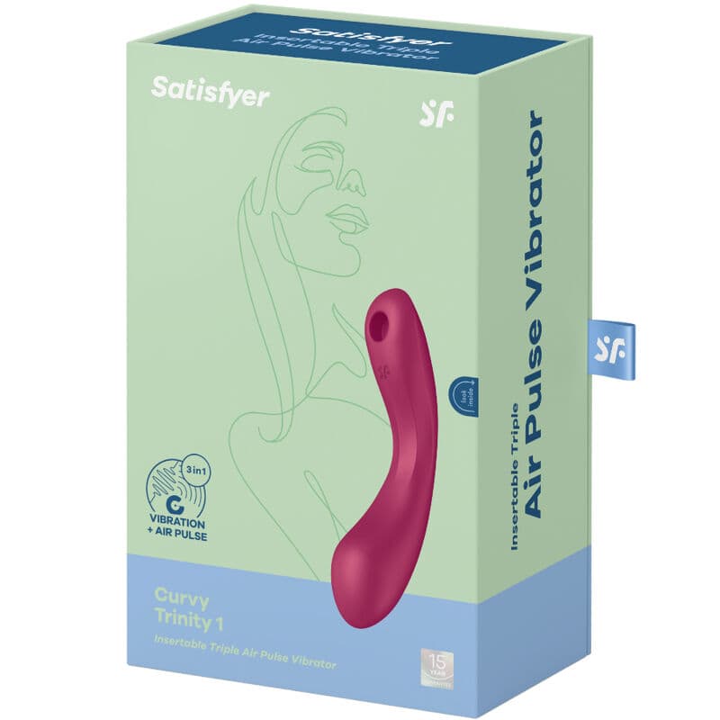 Satisfyer Curvy Trinity 1 Rouge, photo 10