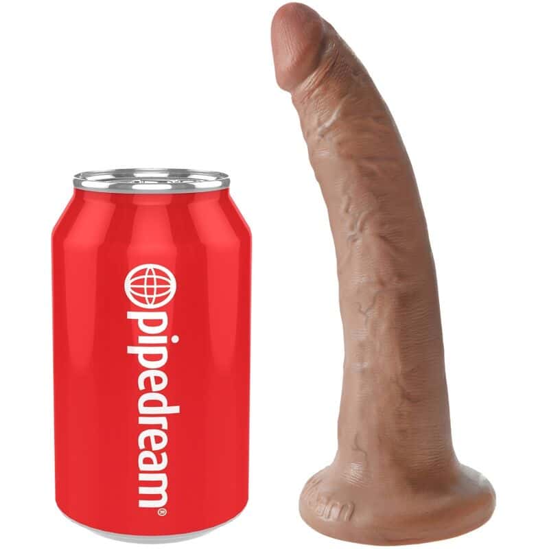 King Cock Dildo Réaliste 17,5 cm Caramel