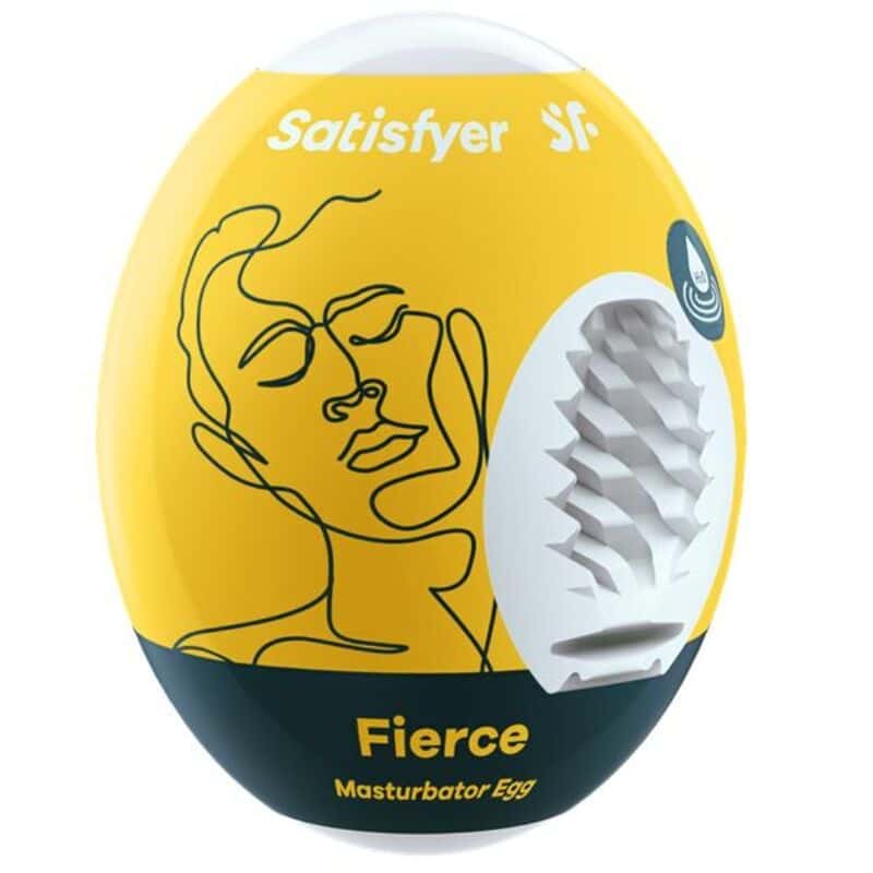 Satisfyer Œuf de masturbation Fierce - Jaune