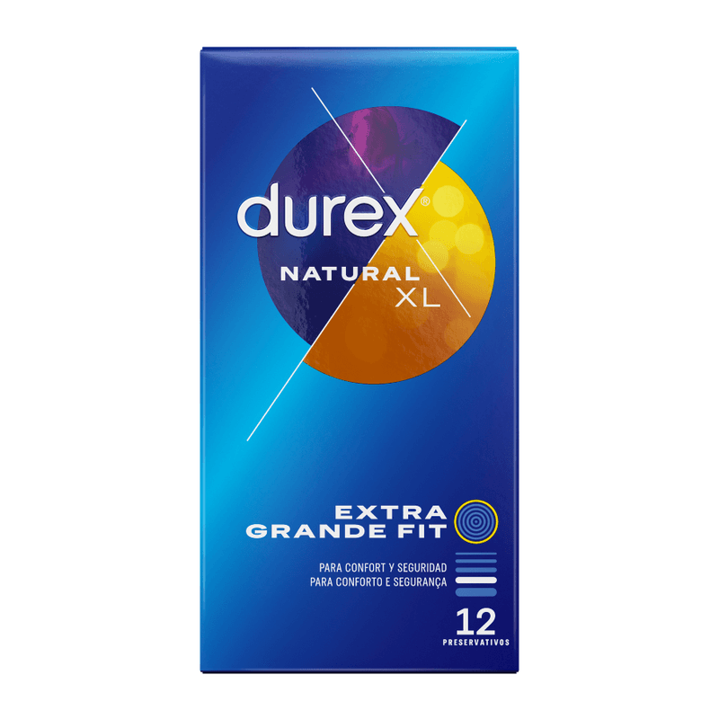 Durex Préservatifs Natural XL - Boîte de 12, photo 2