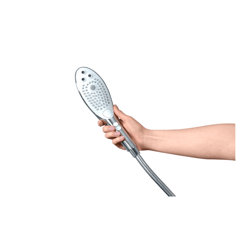 WOMANIZER - POMMEAU DE DOUCHE STIMULANT CLITORIAL WAVE CHROME, photo 11