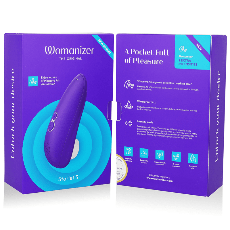 WOMANIZER - STIMULATEUR CLITORAL STARLET 3 INDIGO, photo 7