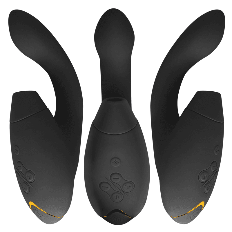 WOMANIZER - STIMULATEUR DUO 2 NOIR, photo 2