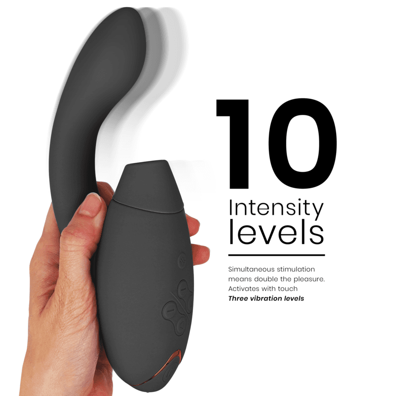 WOMANIZER - STIMULATEUR DUO 2 NOIR, photo 12
