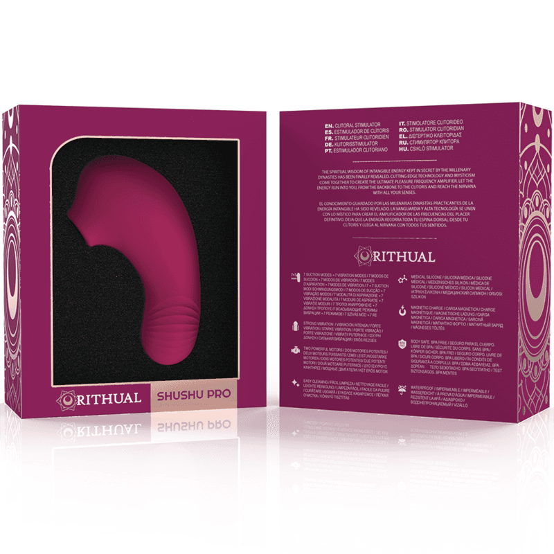 Rithual Shushu Pro Stimulateur clitoridien de poche Orchidée, photo 6