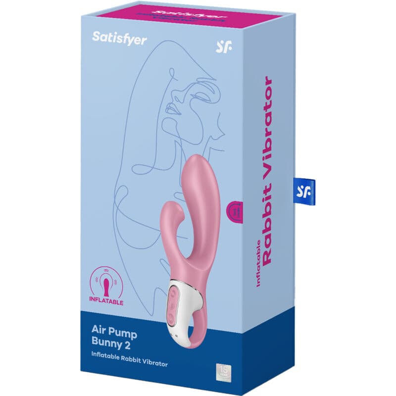 Satisfyer Air Pump Bunny 2 - Rose, photo 6